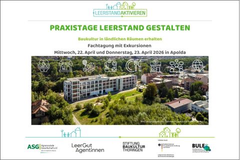 Praxistage "Leerstand gestalten" in Apolda